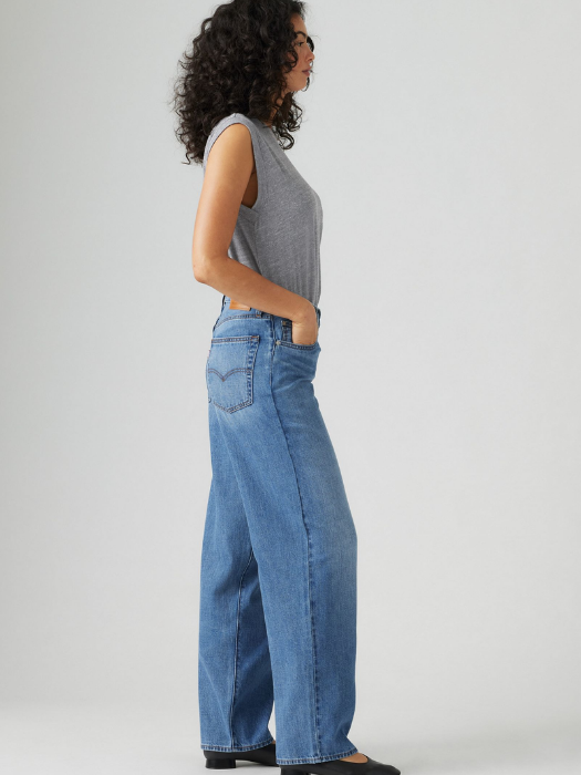 Levi's Blugi Albastri Baggy Dad Baggy Femei [2]