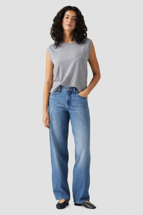 Levi's Женские Джинсы Синие Baggy Dad Baggy [1]