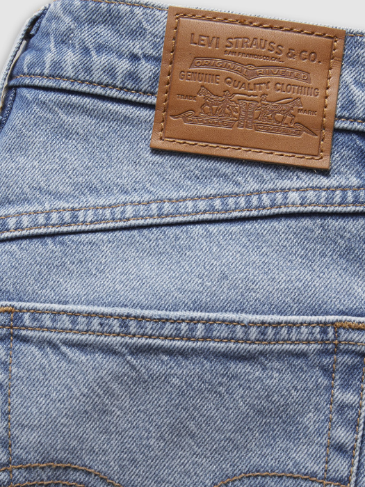 Levi's Blugi Albastri Deschisi 80S MOM Relaxed Tapered Femei [6]