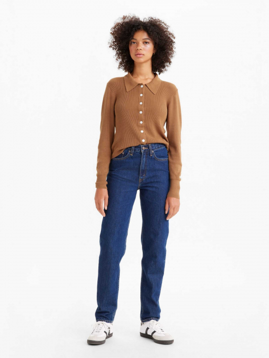 Levi's Женские Джинсы Темно-Синие 80S MOM Tapered [1]