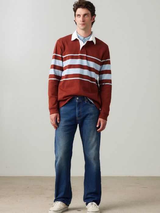 Levi's Blugi Albastri 501 Regular Barbati [1]