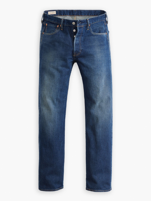 Levi's Blugi Albastri 501 Regular Barbati [5]