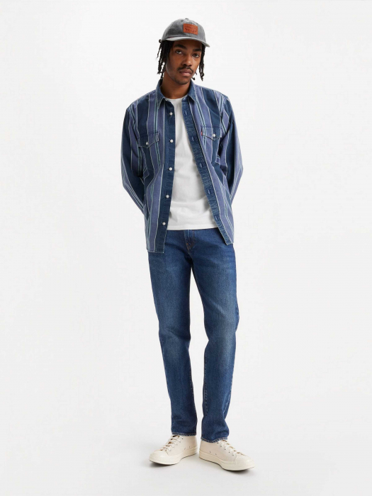 Levi's Blugi Albastri 502 Tapered Barbati [5]