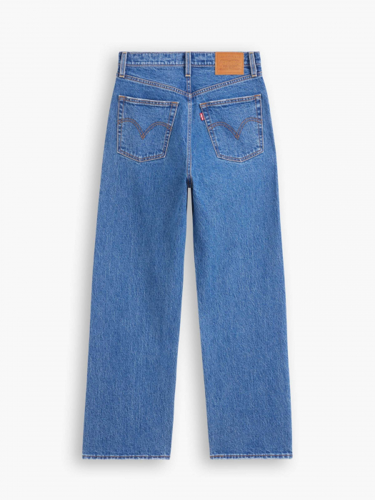 Levi's Женские Джинсы Синие Ribcage Straight Ankle Straight [2]