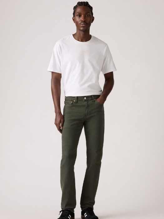 Levi's Мужские Джинсы Хаки 511 Slim [1]