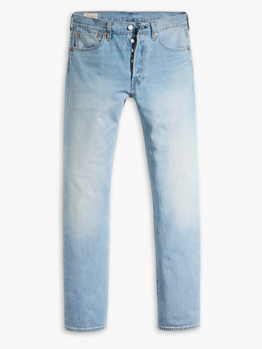 Levi's Blugi Albastri 501 Regular Barbati [5]