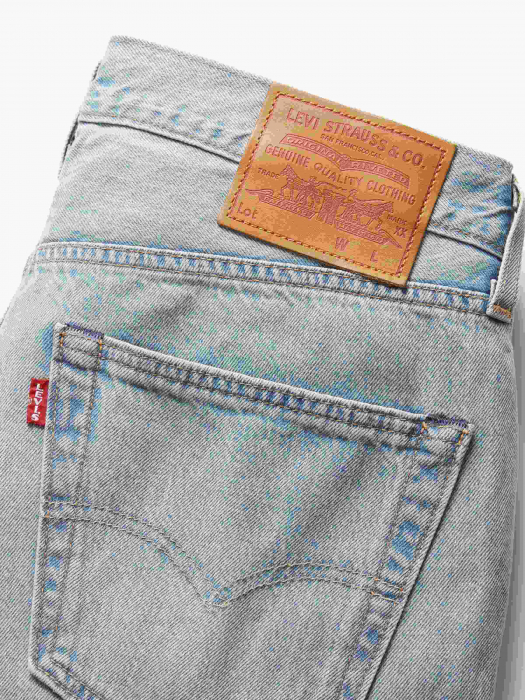 Levi's Blugi Albastri 501 Regular Barbati [6]