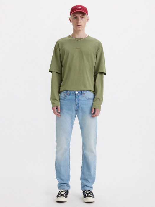 Levi's Blugi Albastri 501 Regular Barbati [1]
