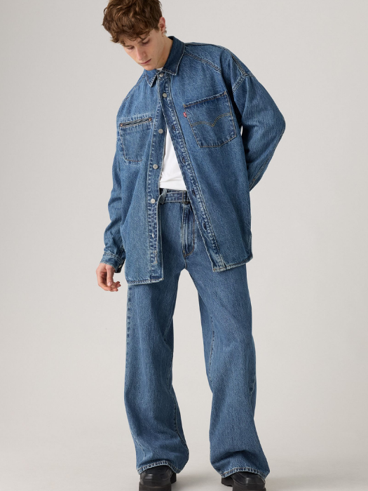 Levi's Blugi Navy Twisted Baggy Baggy Barbati [5]