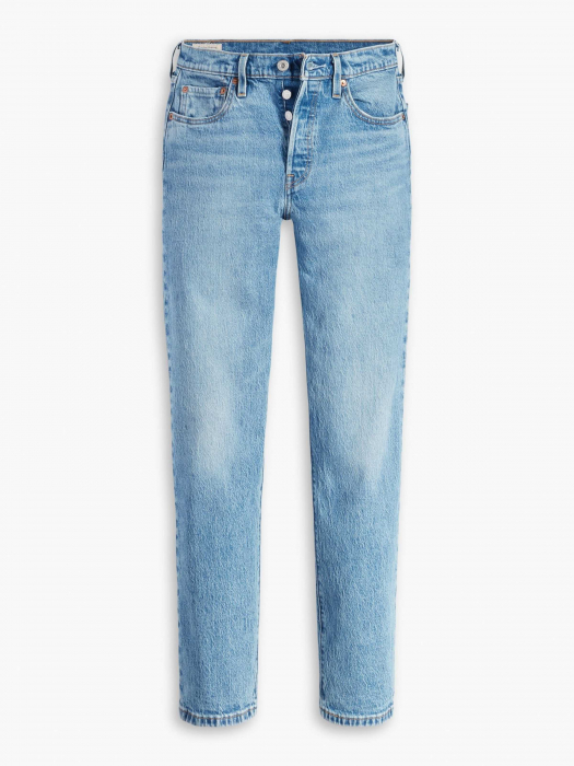 Levi's Женские Джинсы Светло-Синие 501 Straight [5]