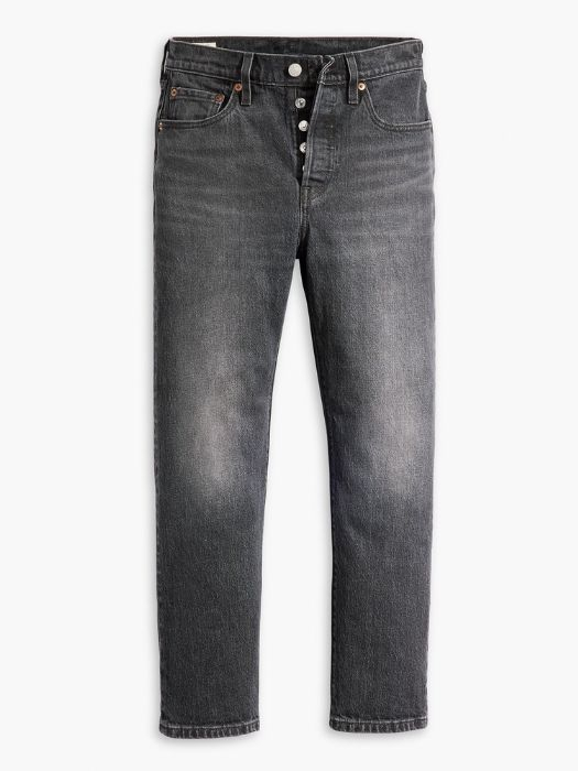Levi's Женские Джинсы Тёмные Серые 501 CROP Straight [7]