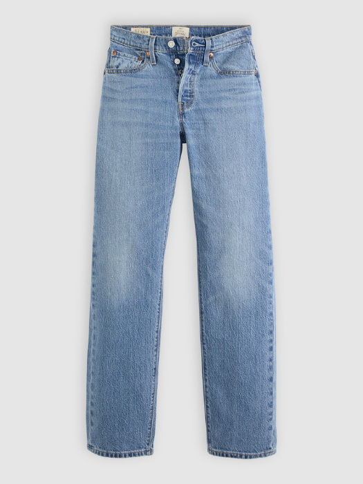 Levi's Blugi Albastri 501 Curve Straight Femei [8]