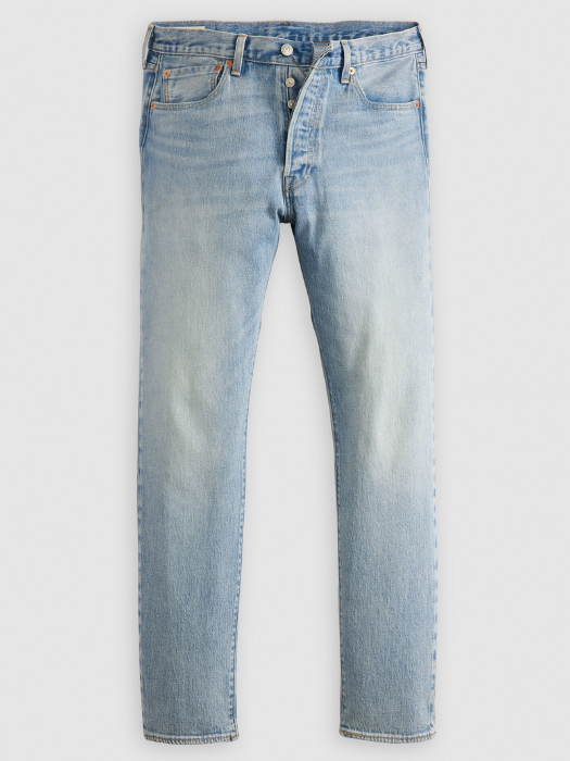 Levi's Blugi Albastri Deschisi 501 slim taper Slim Taper Barbati [6]