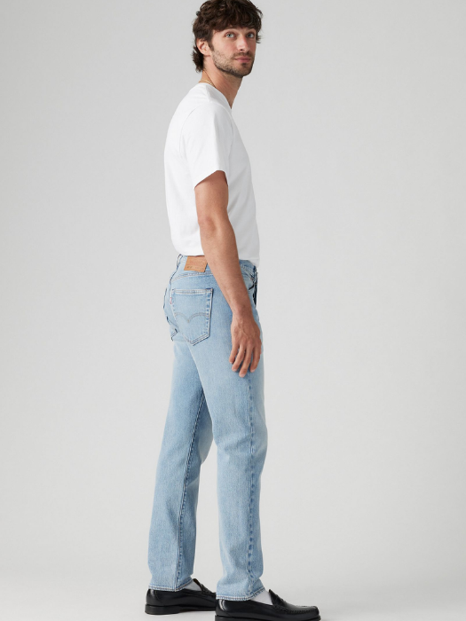 Levi's Blugi Albastri Deschisi 501 slim taper Slim Taper Barbati [3]