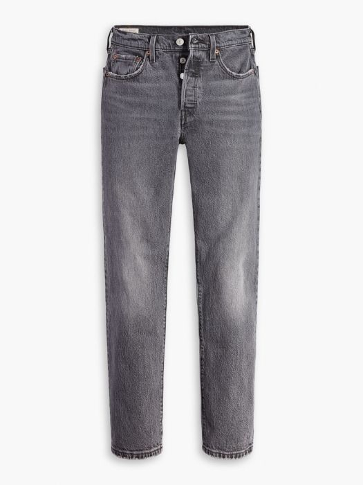 Levi's Blugi Gri Deschis 501 Straight Femei [5]