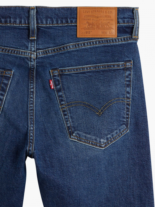 Levi's Мужские Джинсы Темно-Синие 512 Slim Tapered [8]