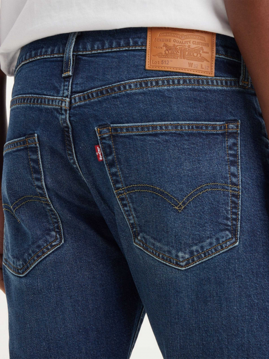 Levi's Мужские Джинсы Темно-Синие 512 Slim Tapered [4]