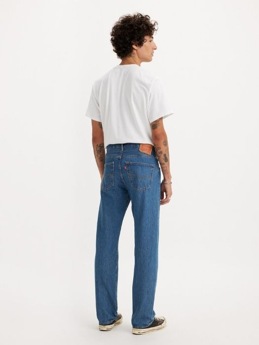 Levi's Blugi Albastri Deschisi 501 Regular Barbati [5]