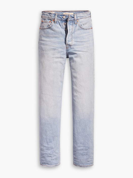 Levi's Женские Джинсы Светло-Синие Ribcage Straight Ankle Straight [6]