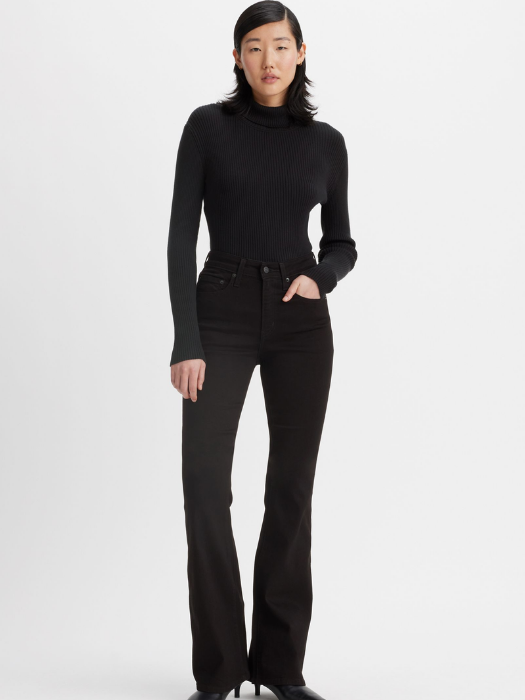 Levi's Blugi Negri 726 Flare Femei [3]
