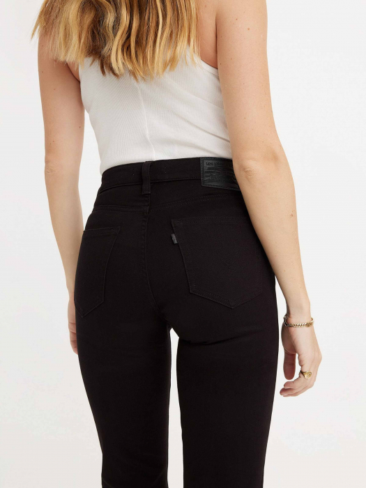 Levi's Blugi Negri 724 Straight Femei [4]