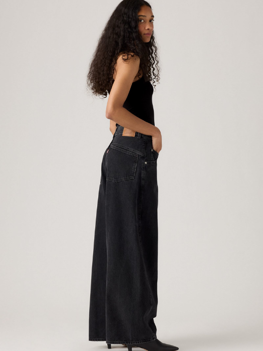Levi's Blugi Gri Inchis Super Baggy Baggy Femei [2]