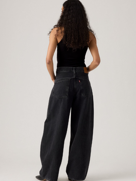 Levi's Женские Джинсы Тёмные Серые Super Baggy Baggy [3]