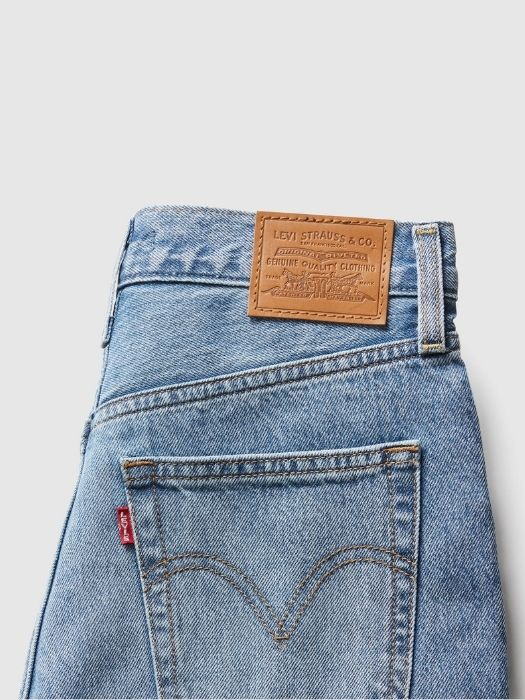 Levi's Женские Джинсы Светло-Синие Ribcage Wide Leg Wide Leg [7]