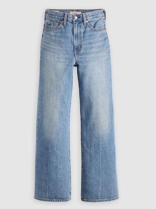 Levi's Женские Джинсы Светло-Синие Ribcage Wide Leg Wide Leg [6]