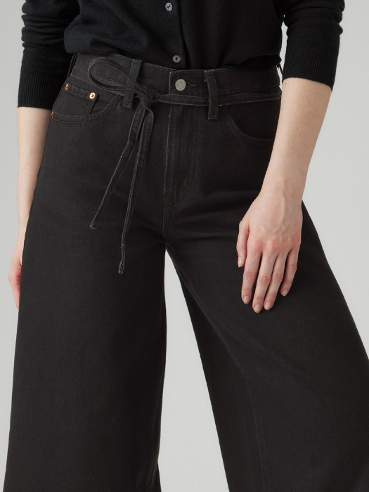 Levi's Blugi Negri Xl Culotte Loose Barbati [5]