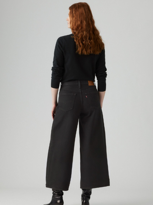 Levi's Blugi Negri Xl Culotte Loose Barbati [3]