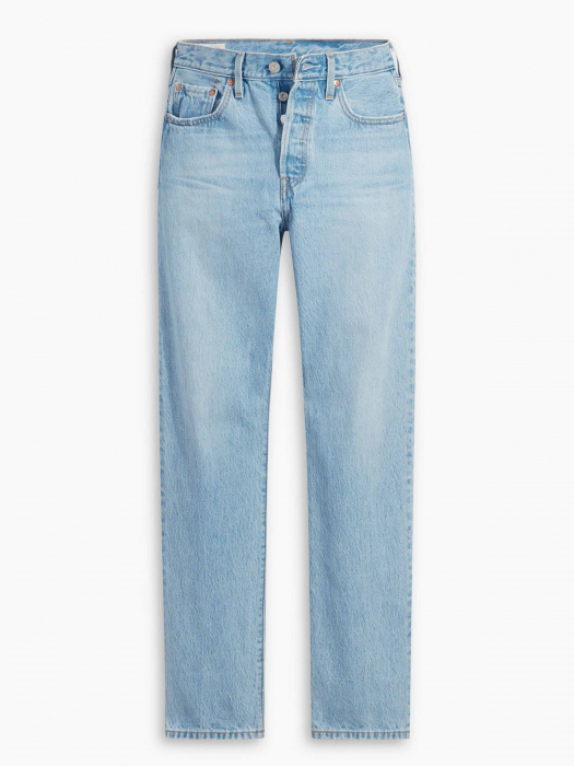 Levi's Женские Джинсы Светло-Синие 501 Straight [6]