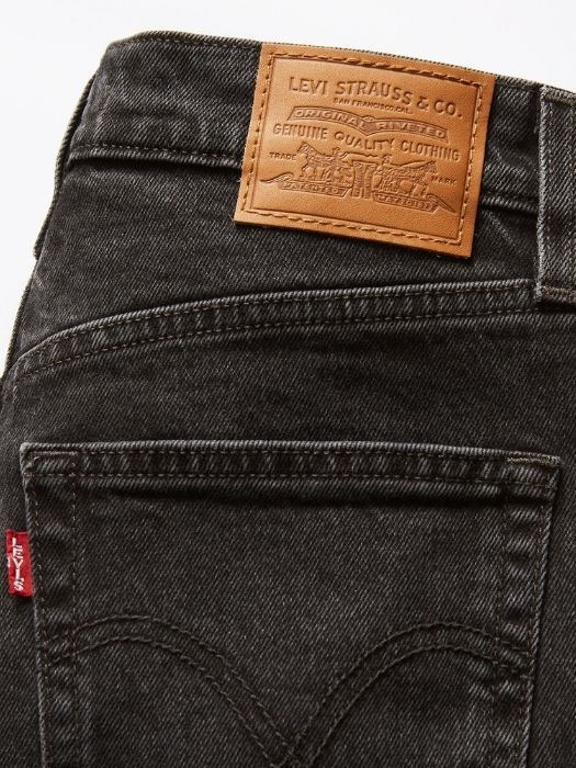 Levi's Женские Джинсы Тёмные Серые RIBCAGE BELL Flare [6]