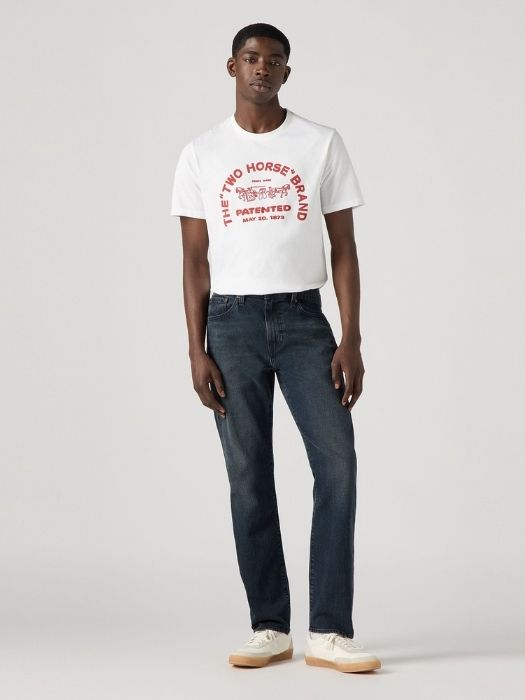 Levi's Мужские Джинсы Темно-Синие 502 Tapered [1]