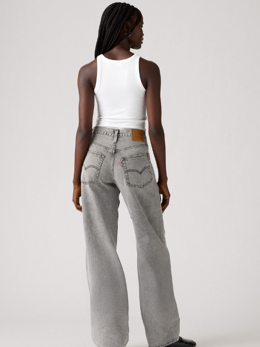 Levi's Blugi Gri Inchis Baggy Dad Loose Femei [3]