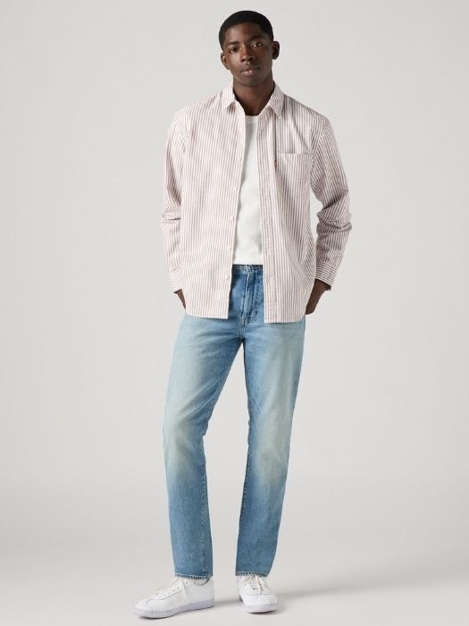 Levi's Blugi Albastri Deschisi 512 Slim Taper Barbati [5]