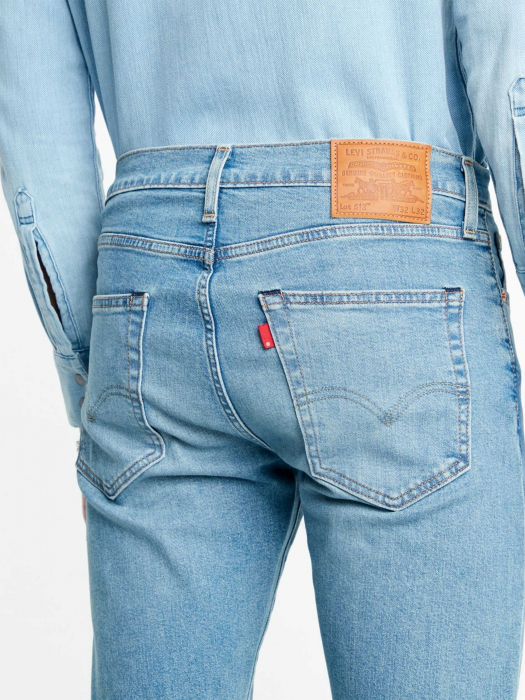Levi's Blugi Albastri 512 Slim Taper Barbati [3]
