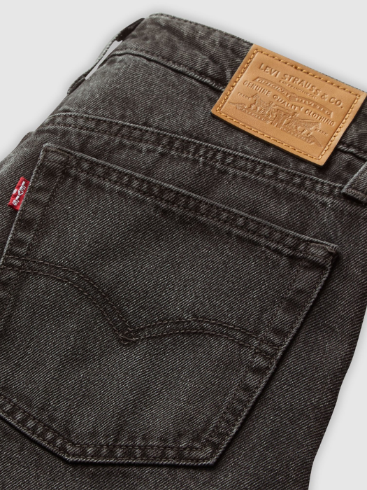 Levi's Blugi Gri Inchis Baggy Dad Barrel Barrel Femei [6]
