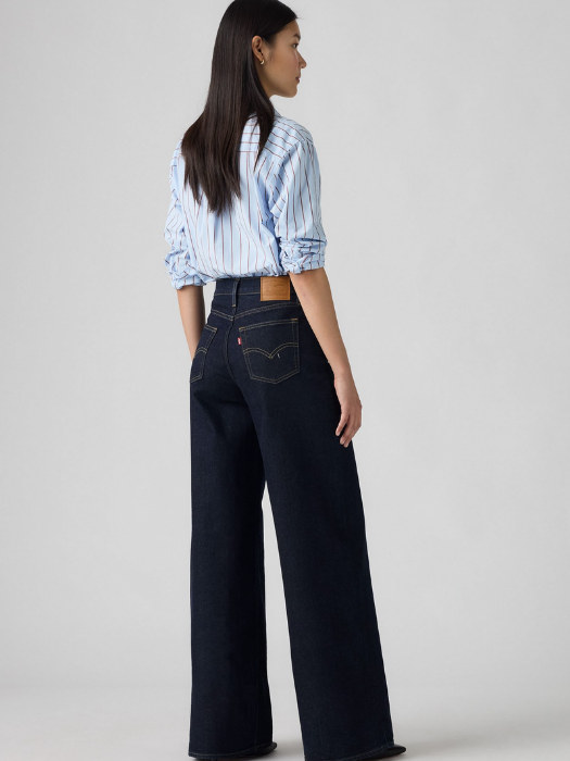 Levi's Blugi Indigo 728 Wide Leg Femei [5]