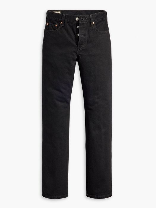 Levi's Женские Джинсы Чёрные 501 90 Straight [7]