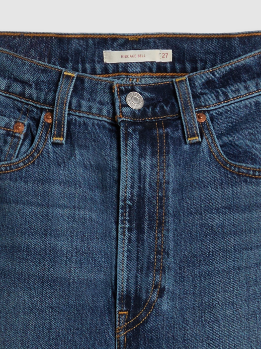 Levi's Blugi Albastri RIBCAGE BELL Ribcage Femei [8]