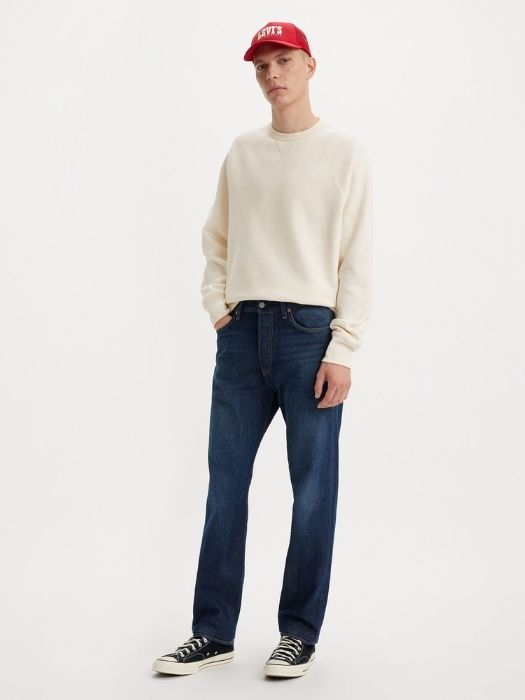 Levi's Blugi Navy 501 slim taper Slim Taper Barbati [1]
