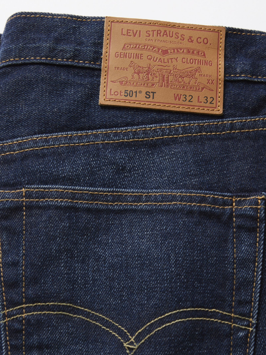 Levi's Blugi Navy 501 slim taper Slim Taper Barbati [6]