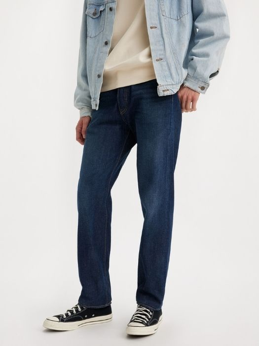 Levi's Blugi Navy 501 slim taper Slim Taper Barbati [4]