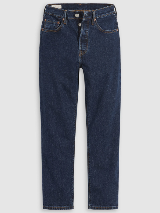 Levi's Женские Джинсы Темно-Синие 501 CROP Straight [6]