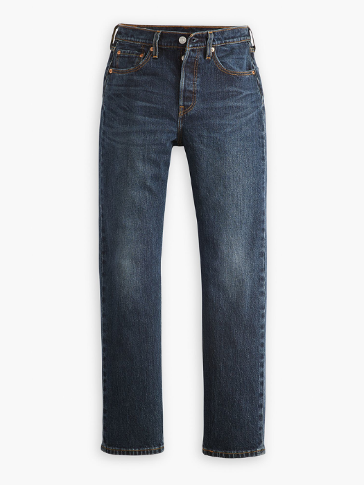 Levi's Blugi Navy 501 Straight Femei [6]