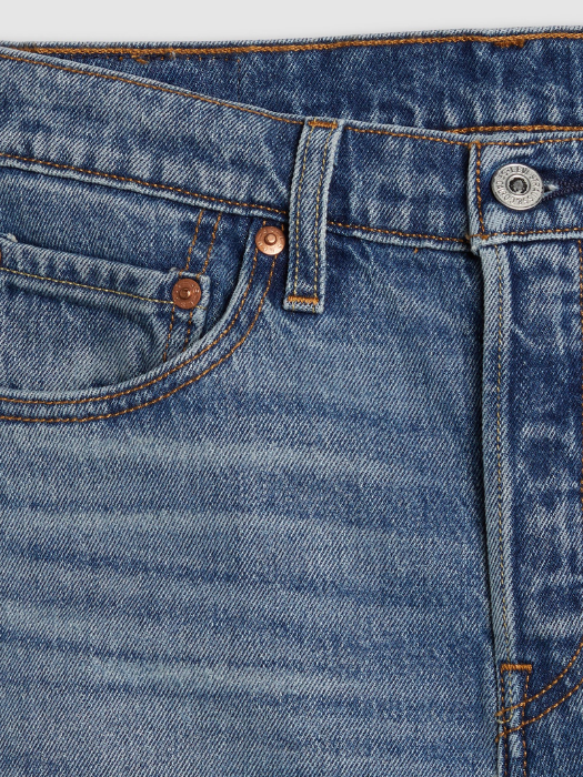 Levi's Blugi Albastri 501 Straight Femei [7]