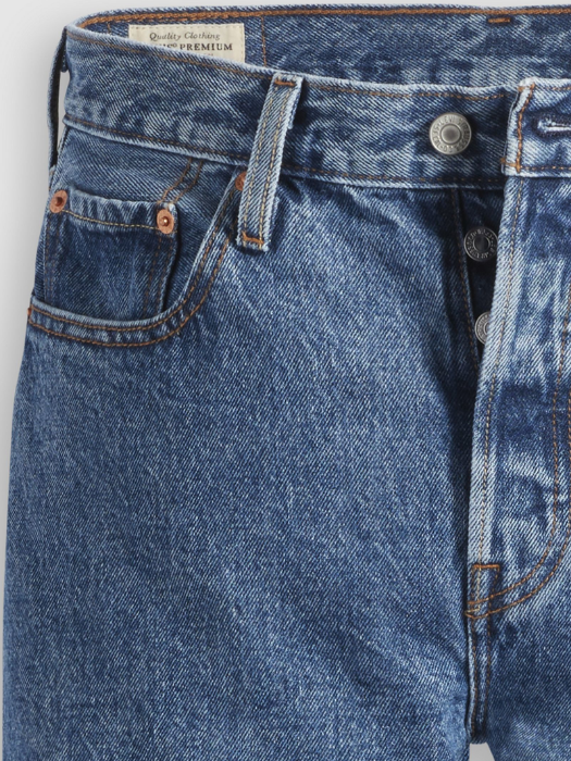 Levi's Женские Джинсы Синие 501 Straight [10]
