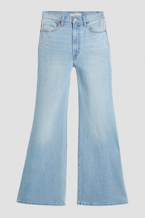 Levi's Blugi Albastri Deschisi RIBCAGE BELL Ribcage Femei [6]