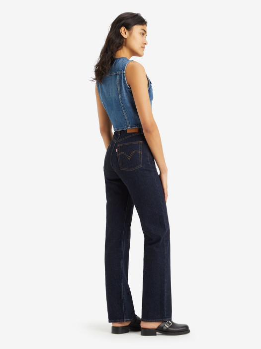 Levi's Женские Джинсы Индиго Ribcage Full Length Ribcage [3]